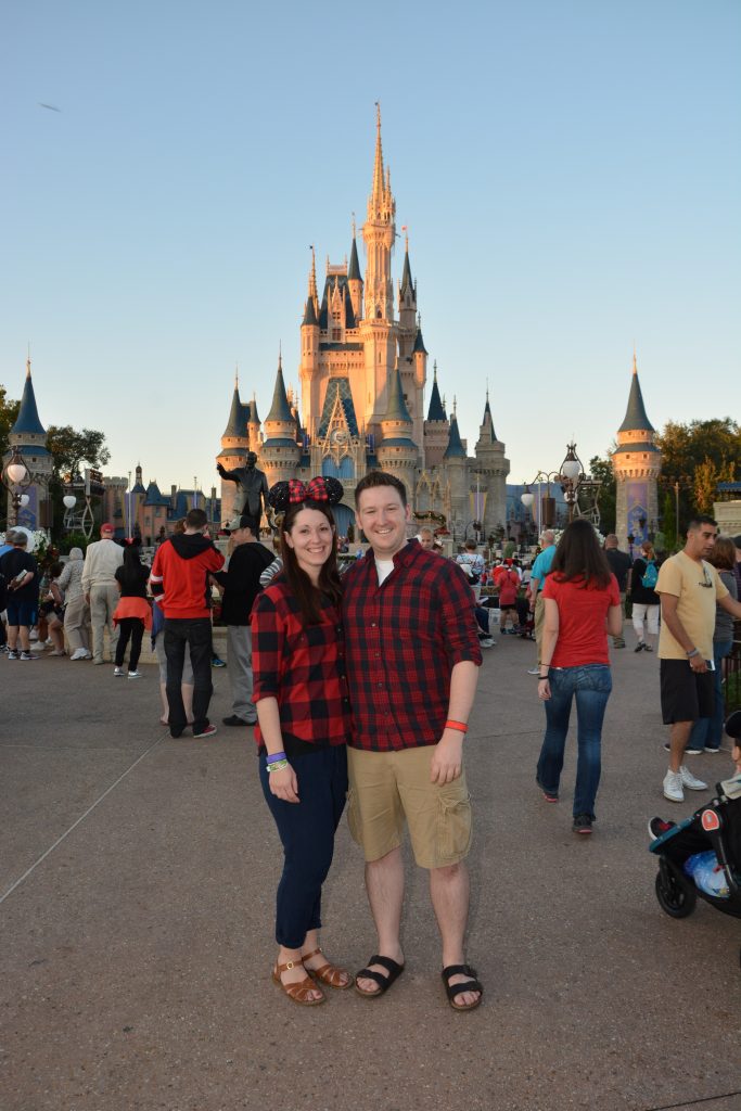 Lauren and Ryan During Mickey's Very Merry Christmas Party