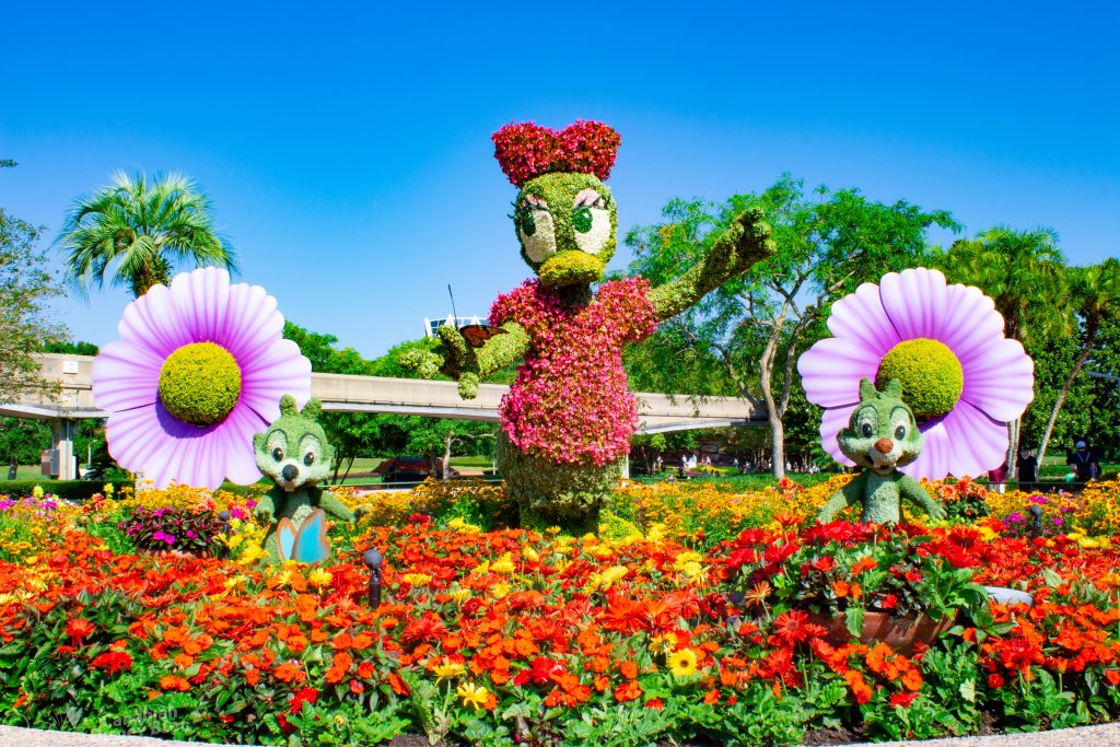 Daisy Topiary Epcot Flower & Garden Festival